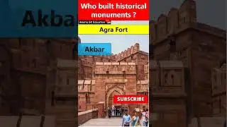 #SHORTS# Famous Monuments | General Knowledge Questions | GK | GK Questions | Historical monuments |