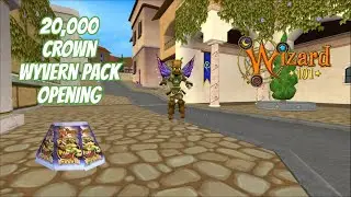ARE THERE  WYVERNS IN THE WYVERN PACK?!? - Wizard101 20k Wyvern Pack Opening (Throwback Thursday)