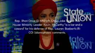 Rep. Ilhan Omar fires back after McCarthy defends Boebert - Sunday, December 5th