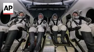 Ailing astronaut returns to Earth early in NASA's first medical evacuation