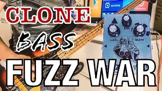 Fuzz War & Bass Crab Guitar Effects