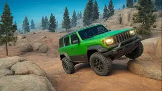 4x4 Driving Simulator Gameplay | (Realistic 4x4 Offroad Simulator) Car Game Android Gameplay