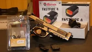 Test Nuovo Attacco Contessa Sgancio Rapido QD Pistola Semiauto Beretta 92X Red Dot Burris FastFire 4