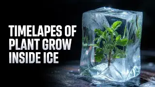 &ldquo;How Plant Growing Inside an Ice Block | Hypnotic 2-Min Time-Lapse&rdquo;