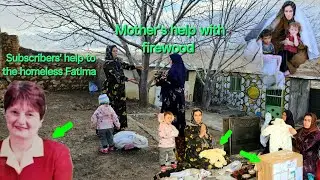 Helping a nomadic mother in her mountain home