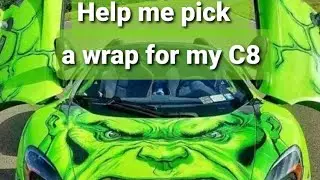 C8 corvette custom wraps and paint jobs! Which one should I get?