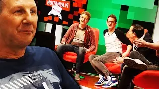 Herr Currywurst und sein Vater st&uuml;rmen PlayNation TV
