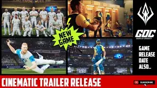GOC (GODS OF CRICKET) MEGA UPDATE 2024| CINEMATIC TRAILER RELEASE| GAME BETA VERSION RELEASE DATE 📅