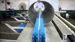 Plastic sheet butt fusion welding machine