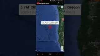 5.7 Earthquake Bandon, Oregon 12-29-20