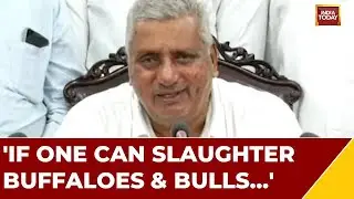 What's Wrong In Slaughtering Cows, Asks Karnataka Minister K Venkatesh, Sparks Row