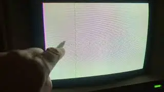 Apple II Gibson Light Pen System II demonstration LPS II