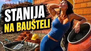 Stanija Dobrojević se BACILA NA GRAĐEVINU, prava bauštelka