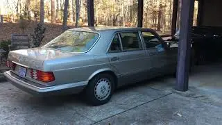 Mercedes 300SDL cold start