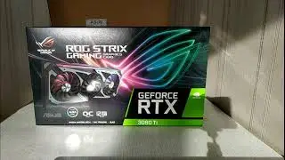 Обзор видеокарты Asus ROG Strix GeForce RTX&trade; 3080 Ti