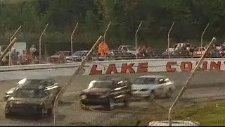 Chain Race (full) 2014 Crashocolypse at Lake County Speedway