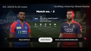 RCB with Play Bold spirit can chase or DC with fearless roar can defend the massive total