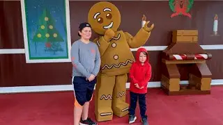 Meeting the Lego Gingerbread Man Christmas Meet & Greet at Legoland #lego #legoland