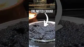 I ate at the best buffet in the world (caviar, lobster, Guinness record) #travel #food #buffet