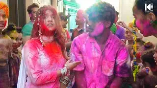 Holi Couple Romance  😍 Happy Holi Status 💞 Couple Holi Romantic Love Status 🙈  Holi hot Video