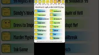 my reactions to these iconic games on roblox, all of them are cool