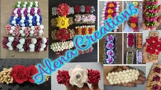Alena creations/new model flower hair clips/hair accessories.