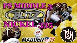 FS Middle 3 Blitz Nickel 335 Madden 17 mut gameplay