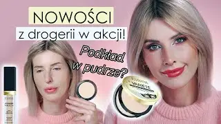 Przegląd TANICH NOWOŚCI🤭- Rozświetlacz jak RÓŻOWE ZŁOTO,Zamiennik drogich podkładów w pudrze i inne