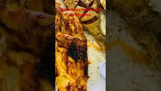 Shahri fish with Rice & chicken khabsha yummy test at HALF MOON RESTAURANT 📍 Half-moon beach