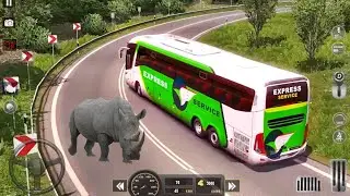 City Coach Bus Driving Games 3d 2021 - Android Gameplay