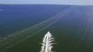 Phantom 3 Professional Chasing Boats