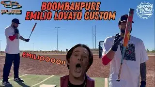 BoombahPure Emilioooo | Emilio Lovato Custom | Обзор биты для софтбола USSSA