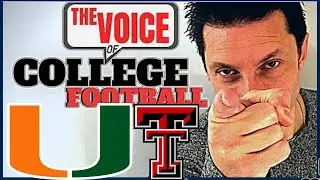 MIAMI CHIC PICK, TEXAS TECH LEGIT? / THE College Football Show LIVE 68