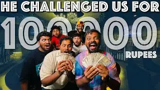 He challenged us for ₹100000! | #ourangejuicegang