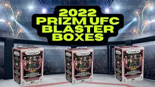 2022 Prizm UFC Blaster Boxes 👊 Green Pulsar Exclusive! (3 Boxes)