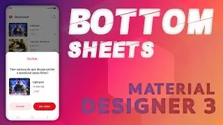Veja como criar BottomSheets, utilizando o Jetpack Compose e Material Design 3 no Android Studio