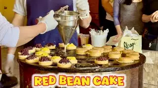 🔴Authentic Chinese Red Bean Cake | Traditional Dessert Made Easy