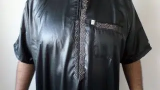 كيفية عمل الجلابيه المطرزه ج2