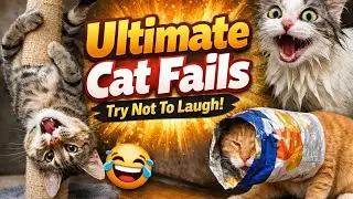 😻 Ultimate Cat Fails 😹 Try Not To Laugh | Funny Cats Compilation #catvideos #funny #comedy