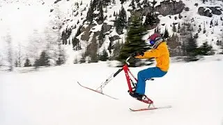 What's ski biking? How the sport is gaining traction in Alberta