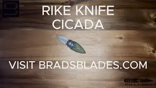 Rike Knife - Cicada (Dark Gray)