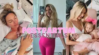 My Postpartum Care Essentials: Recovering after having a baby!