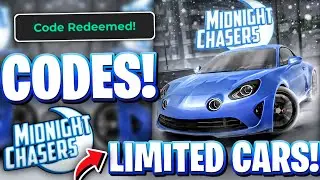[NEW LIMITED CARS UPD] ALL NEW CARS UPDATE CODES FOR MIDNIGHT CHASERS! ROBLOX MIDNIGHT CHASERS CODES