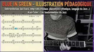 Blue In green - Illustration pédagogique