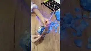 Шар из нано скотча🌸 balloon nano tape DIY #youtubeshorts #tiktok #nanotape #trend #viral #антистресс