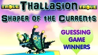 Hunting and crafting Thallasion, Deep Sea Dragon&ndash; Trove guessing game winners, let&rsquo;s play Trove #29