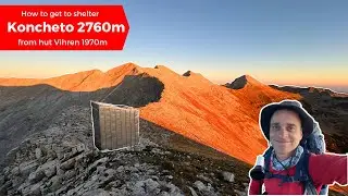 🥾 hut Vihren to shelter Koncheto ⛰️ THE BEST multiday trek in Pirin | part 4️⃣ FULL WALKTHROUGH POV