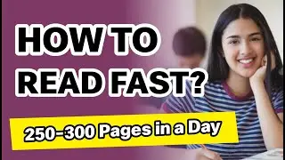 How to Read Fast? -  Read 250-300 Pages in a Day #TNPSC #TRB #PGTRB #UPSC #BANK #RAILWAYS