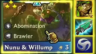 Renewer 3star nunu with 6 brawlers| tft set 5.5