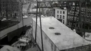 1976: Aanleg metro met opening metrostation Bijlmer & tunnelaanleg Nieuwmarkt - oude filmbeelden